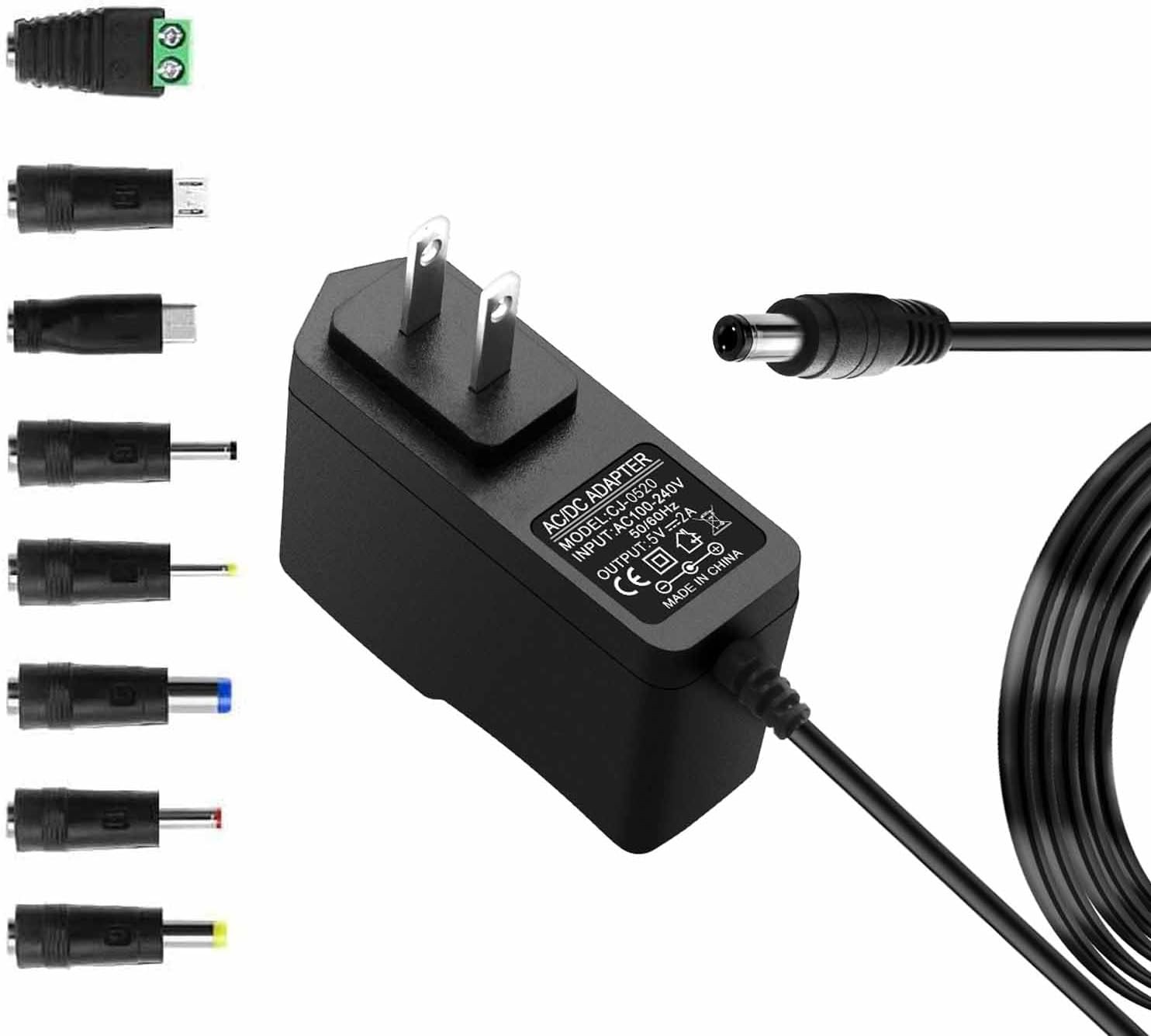 5V 2A AC Adapters Power Adapter Charger DC Supply for Black