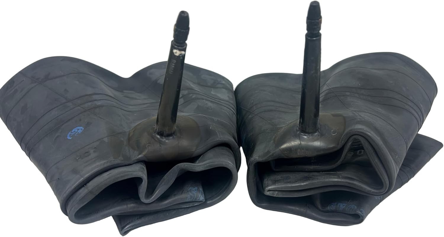 6.00-9, 6.90-9, 6.50-10, Tire Inner Tube, 2 Pack, Heavy Duty TR150 Valve Stem,