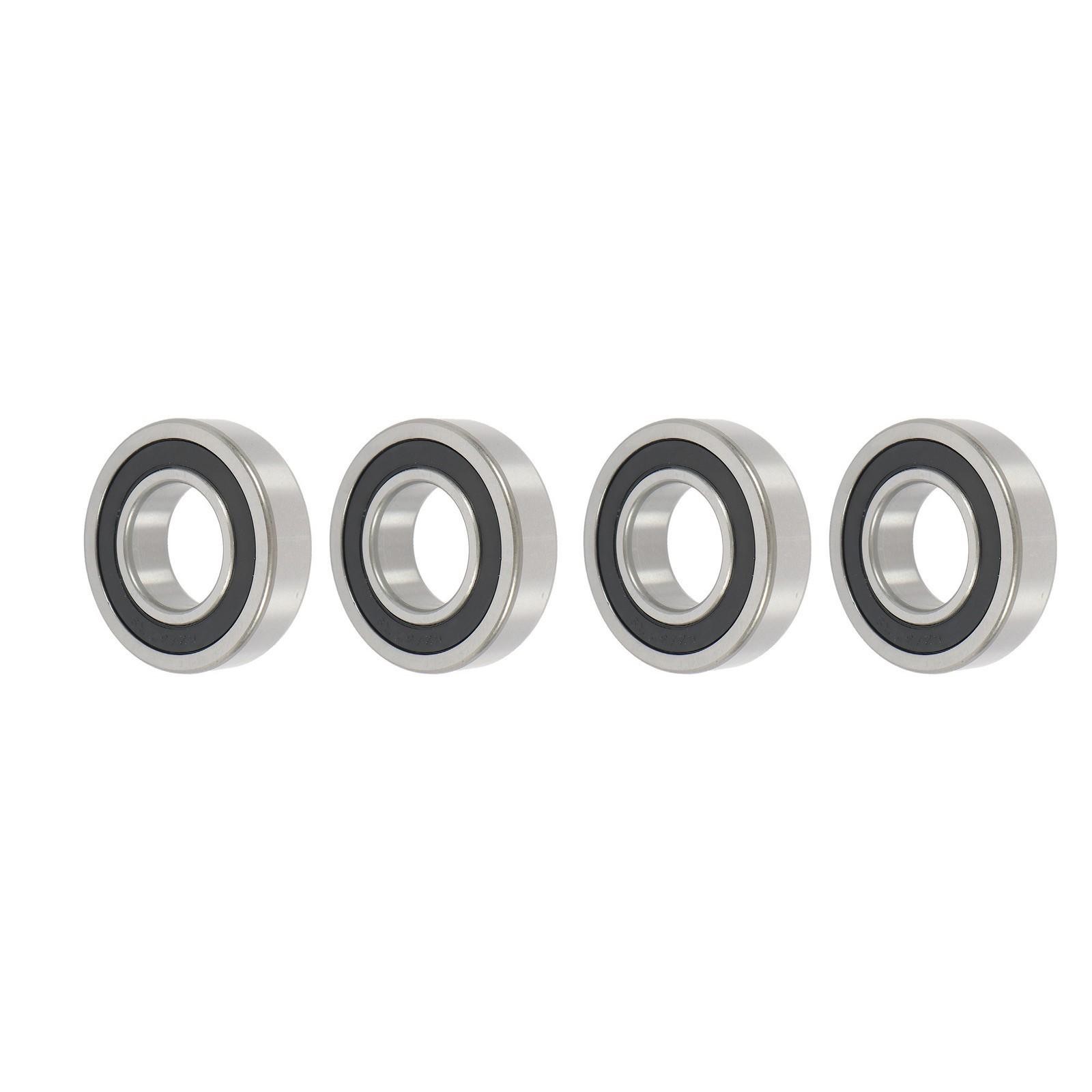 62/32-2RS 4 Pack 32mm Inner Dia 65mm OD 17mm Deep Groove Ball Bearing for CNC
