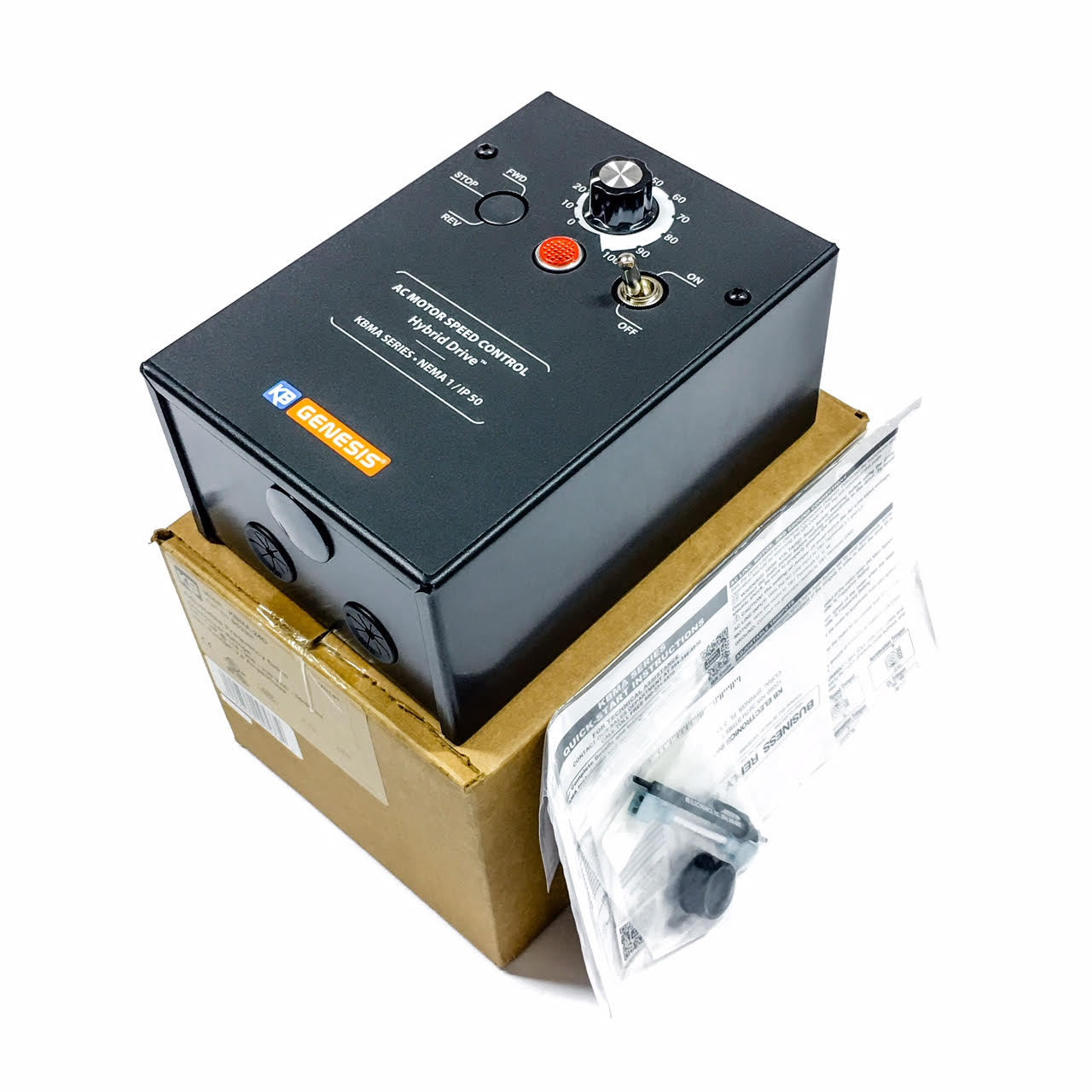 KB Electronics 9533 Adjustable Frequency Drive, KBMA-24D, 115/208-230V 1/8-1HP