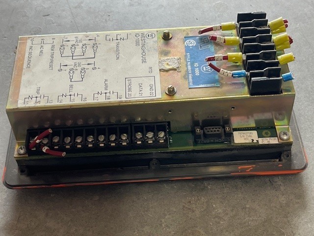 Westinghouse IQ-1000 Motor Protection Relay 9966D32 OVERLOAD MODULE 120-240 VAC
