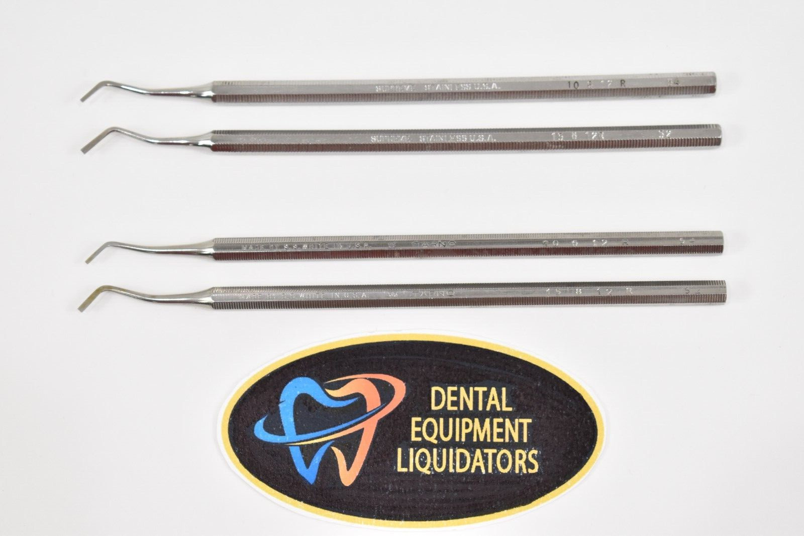 Dentist Dental Chisel-Hatchets, QTY 2 of 15 8 12 (52) | QTY 2 of 10 6 12 (54)