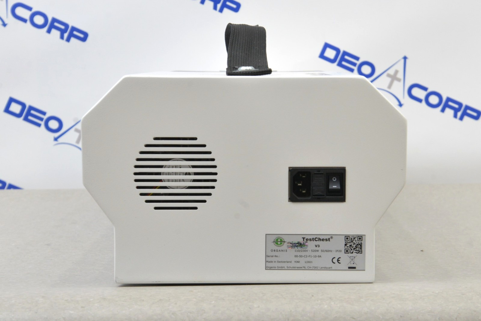 Organis TestChest V3 System W/ Pronk Technologies OxSim OX-1 Pulse Oximeter