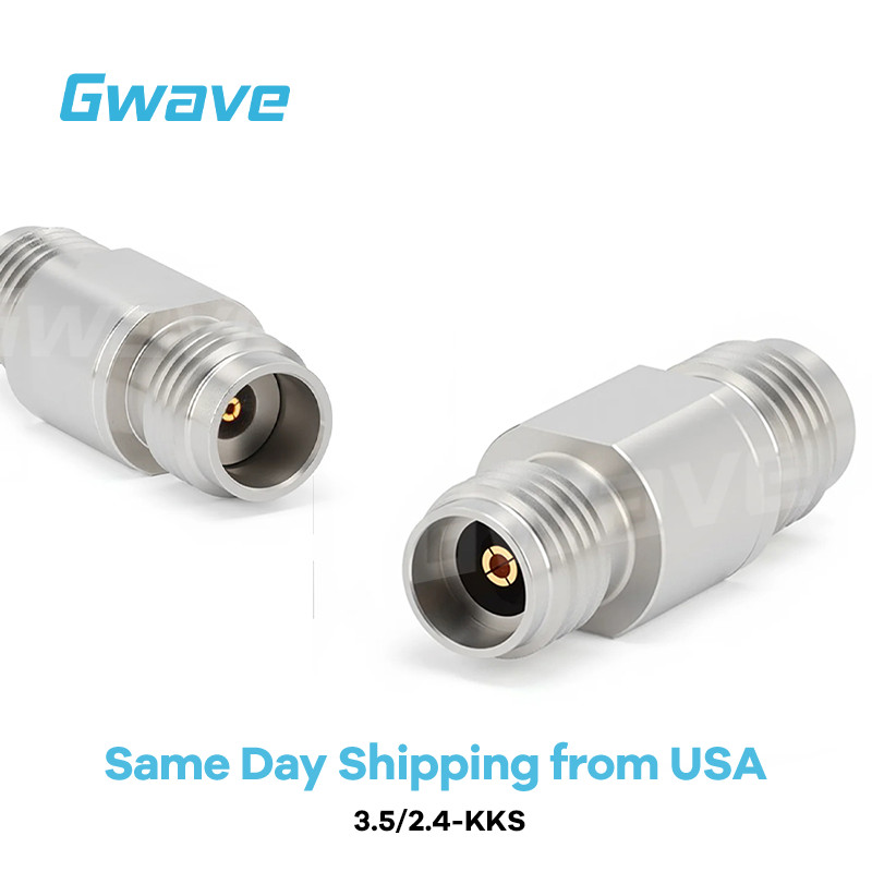 3.5mm Female to 2.4mm Female Adapter, DC – 26.5GHz
