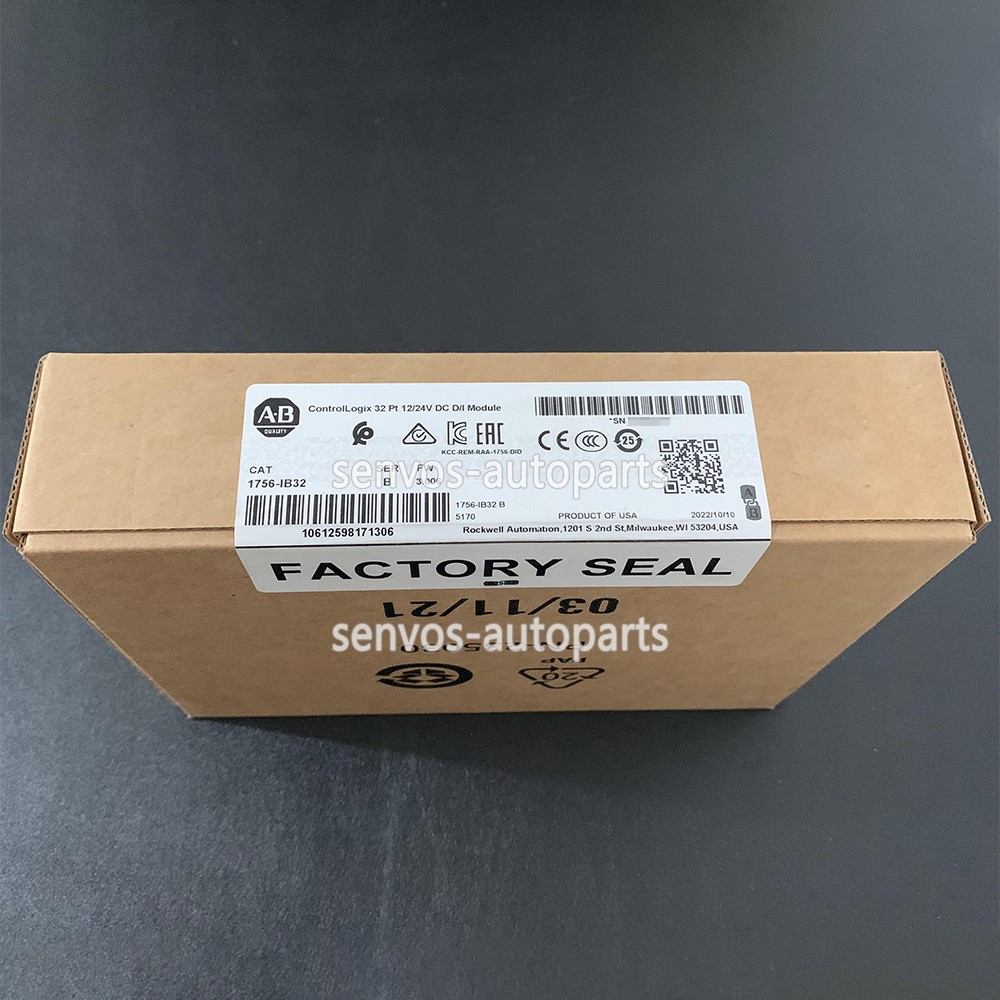 Allen-Bradley 1756-IB32 SerB ControlLogix 32 Pt 12/24V Module New Factory Sealed