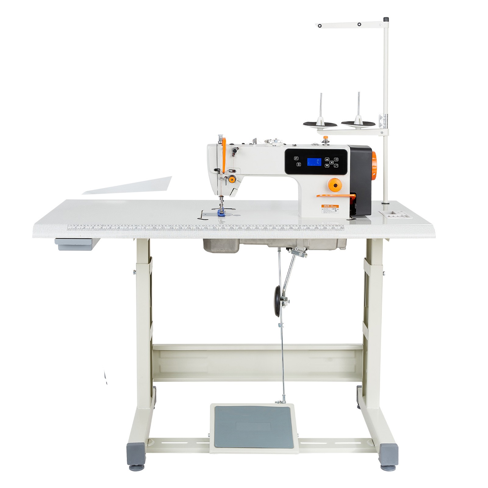 Uimoso Industrial Lockstitch Sewing Machine with Thread Cutter Set