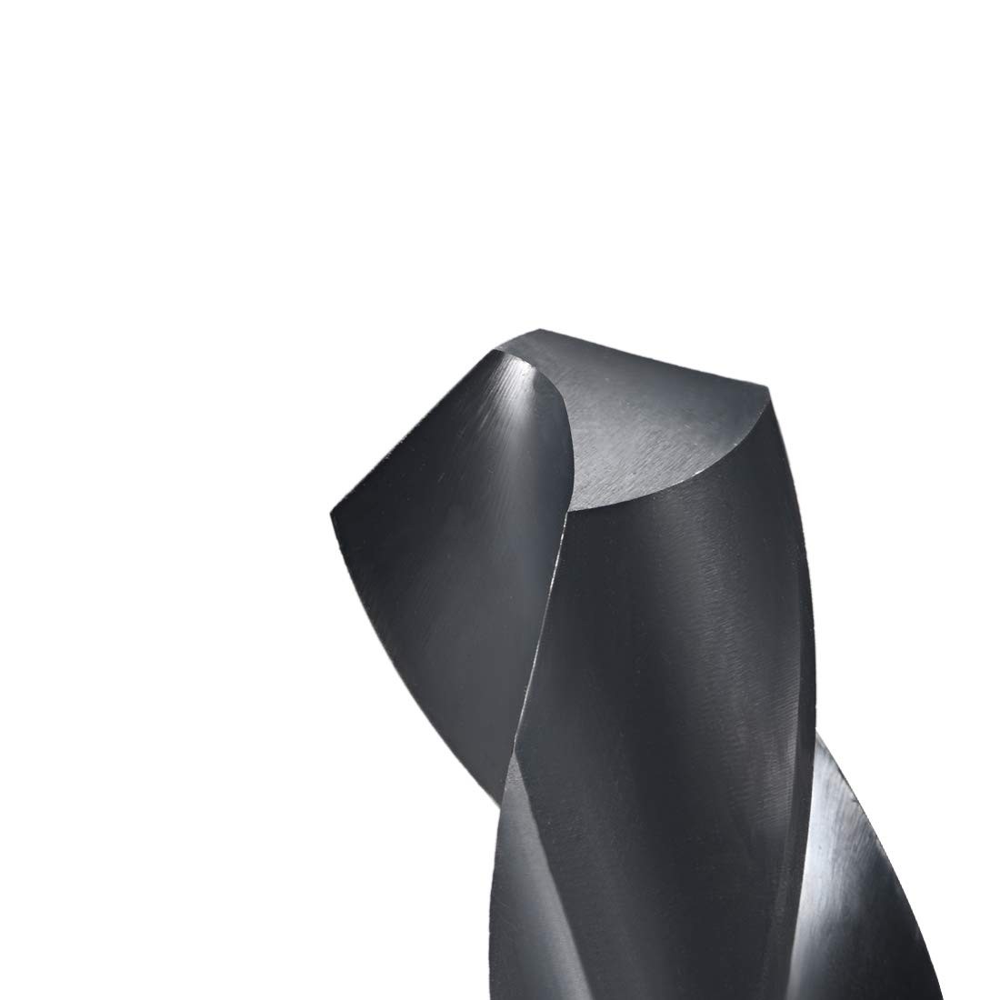 uxcell 20.5mm Reduced Shank Drill Bit HSS 6542 Black Oxide with 1/2