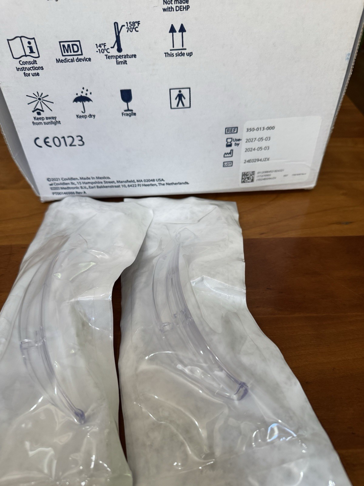 Count Of 2 Mac 4 mcgrath video laryngoscope blades Exp 2027