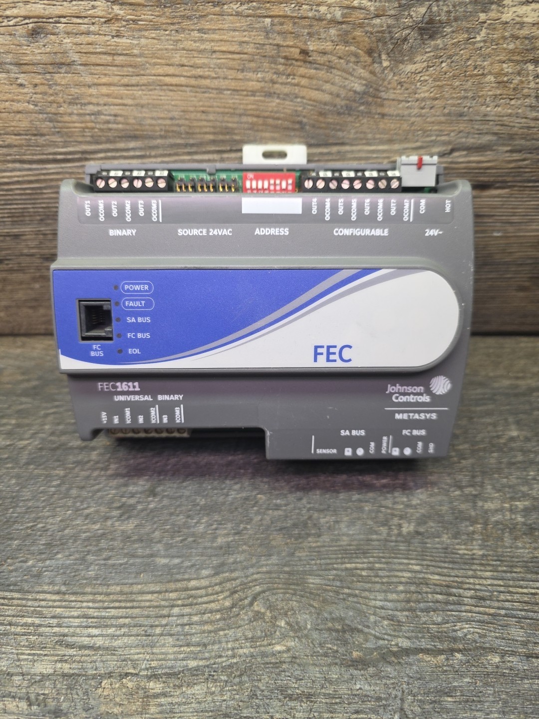 JOHNSON CONTROLS MS-FEC1611-0 / MSFEC16110 (USED) Version 5.0