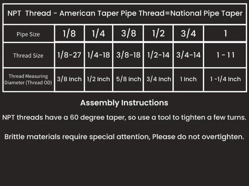 3/8″ NPT Female to 1/4″ NPT Male Brass Pipe Fitting Reducer Adapter, 2 PCS | Thr