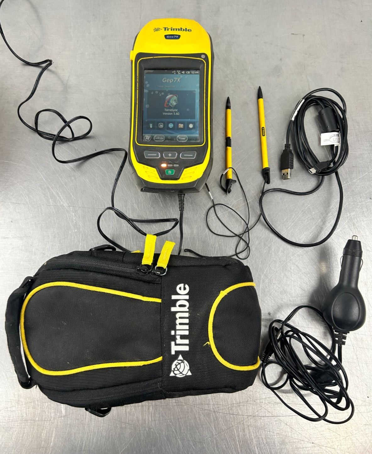 Trimble Geo 7X Handheld GNSS Data Collector – Great Condition w Extras