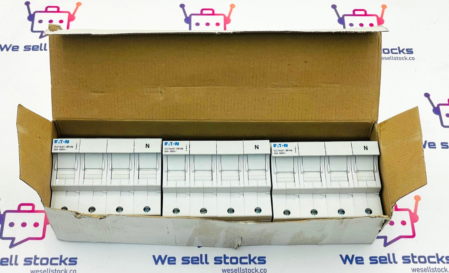 EATON VLC14-3P+N Switch Disconnector 285365 50A (3 Pcs In 1 Box)