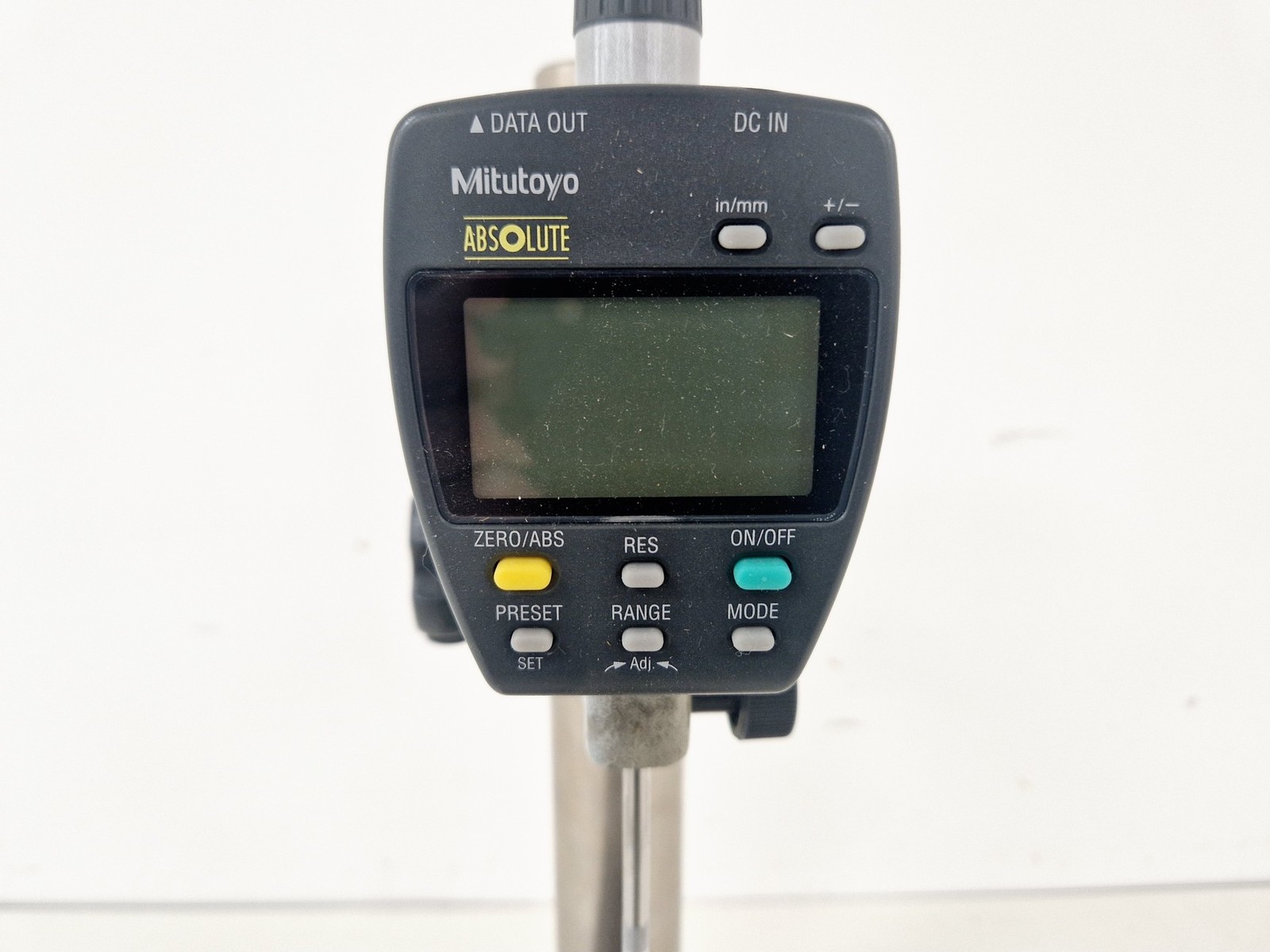 Mitutoyo 543-552A Dial Indicator 543 Digimatic 1 In/25.4mm w/ 215-407 Stand