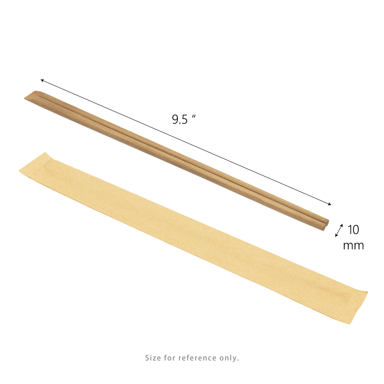 Karat [1,000 Pairs] 9.5″ Individually Wrapped Bamboo Chopsticks