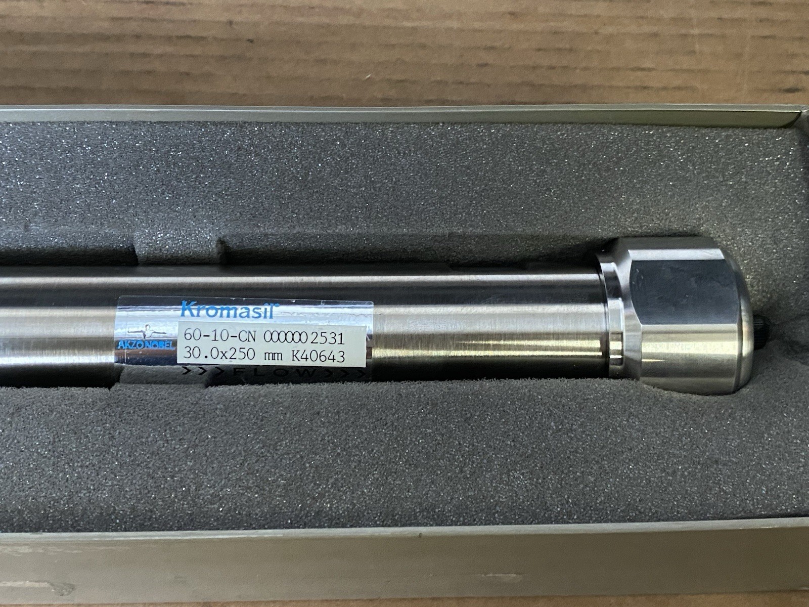 Genuine Kromasil 60-10-CN HPLC Column 30.0×250 mm K40643