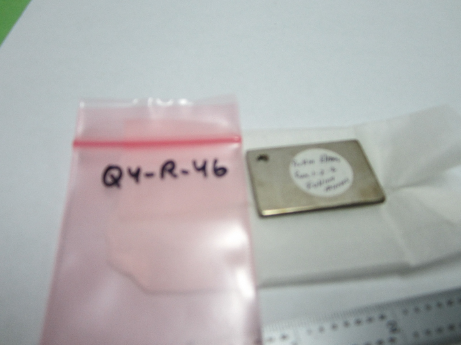 OPTICAL PERKIN ELMER METAL SUBSTRATE MIRROR LASER OPTICS BIN#Q4-R-46