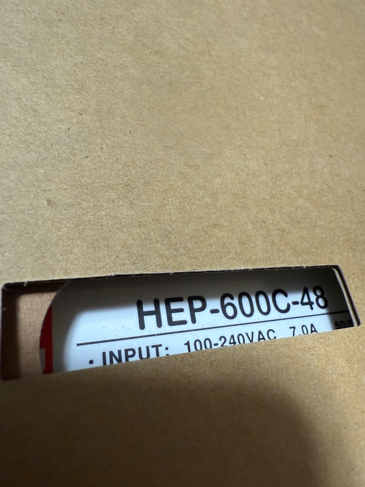 MEAN WELL HEP-600C-48 Battery Charger, 600W