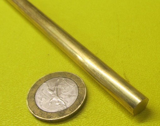 360 Brass Rod 5/16″ (.312″) Diameter x 24.0″ Length, 2 Pcs, 4 Ft