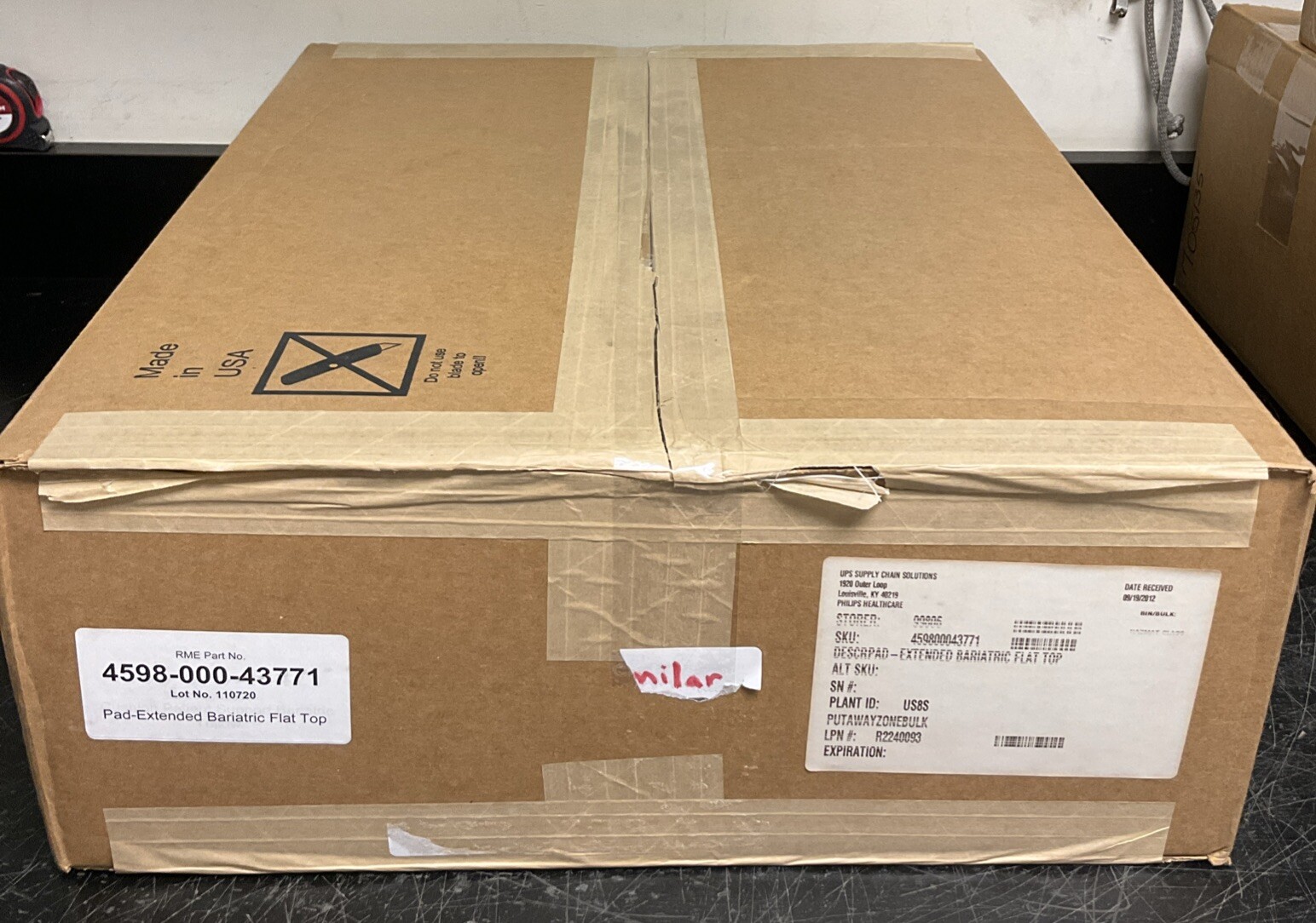 RadScan CT Slicker Cushion | Philips Part No 4598 000 43771 | Extended Bariatric