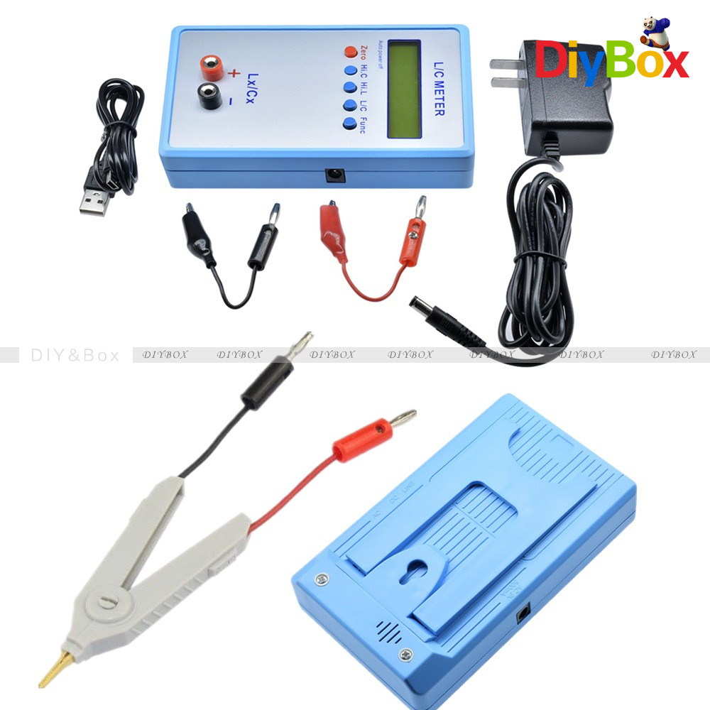 Handheld Capacitance Inductance L/C Meter LCR LC200A Multimeter Electric Bridge