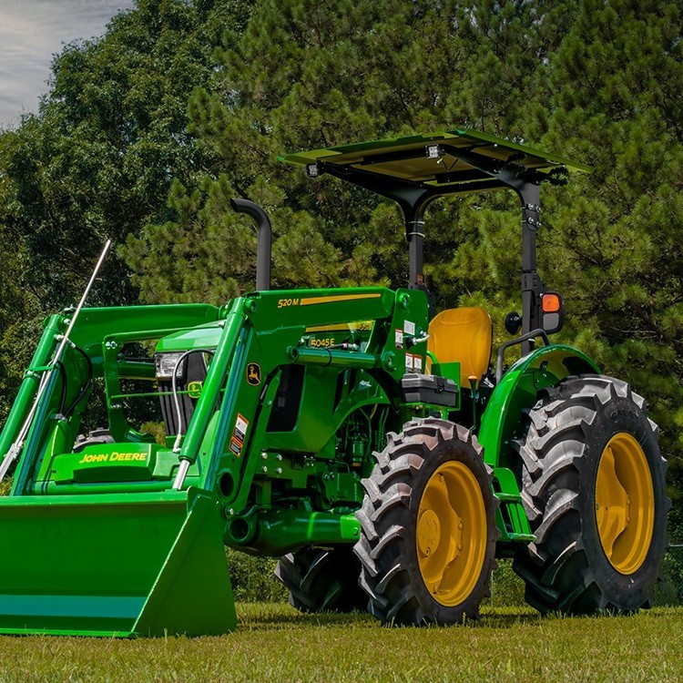 Large Tractor Canopy for 2×2, 3×2, 4×2 ROPS-Upto 45 deg.lean- John Deere Green