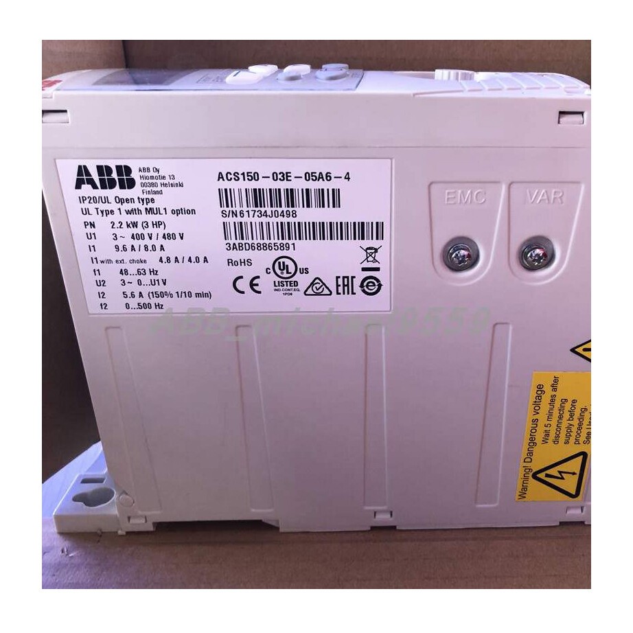 One ACS150-03E-05A6-4 Inverter 2.2Kw New In Box Fast Shipping