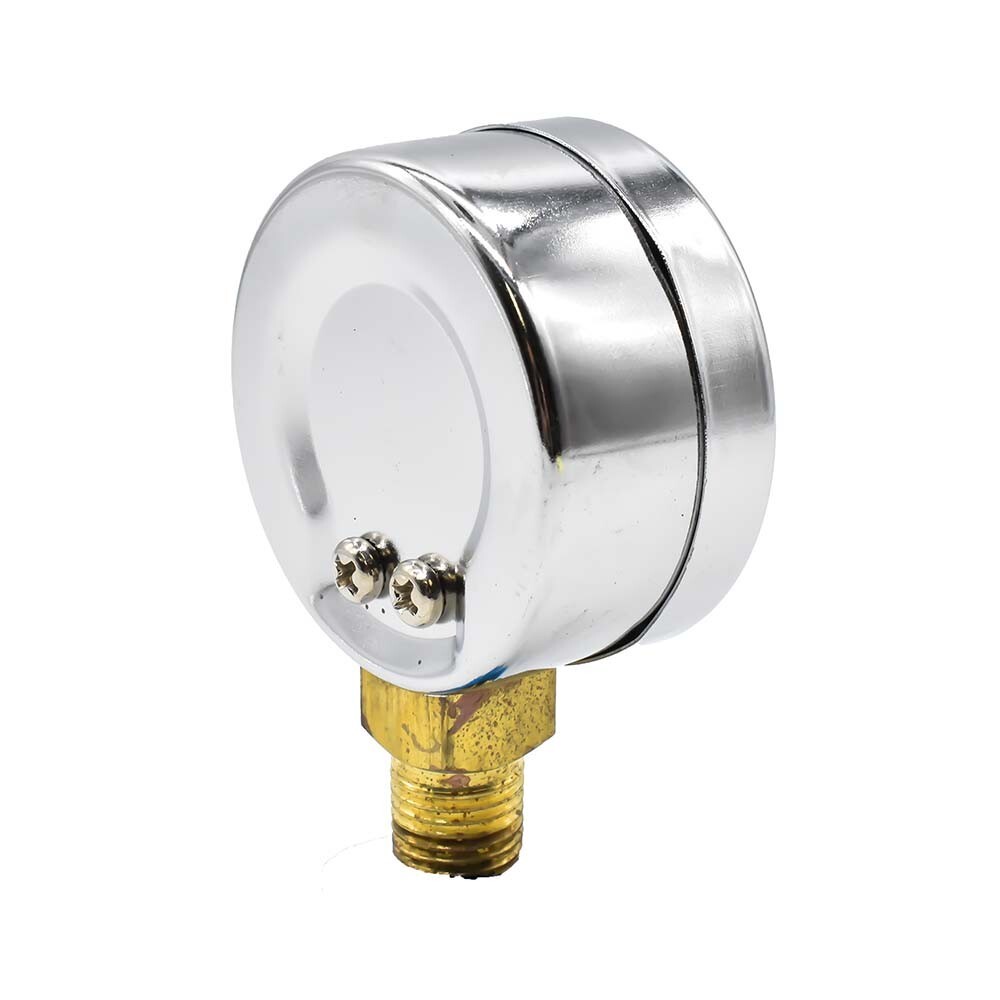 Co2 Tank Pressure Gauge 1/4 Inch NPT 2″ Dia 2000 PSI Right Side Mount/Thread