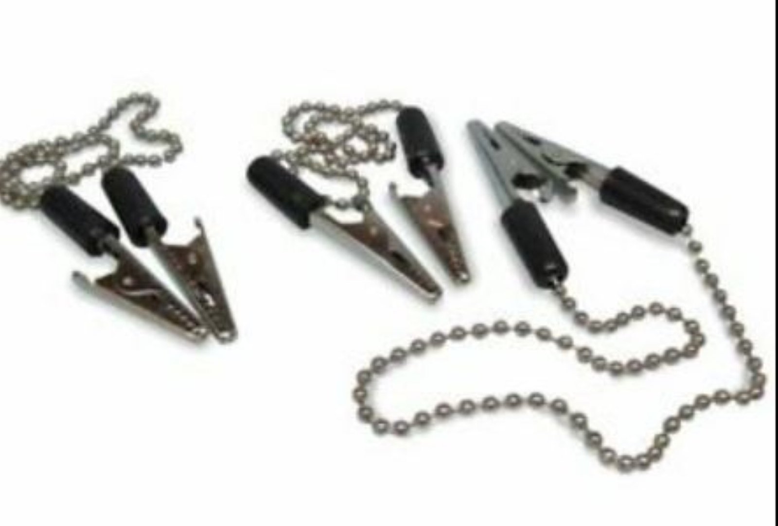 House Brand Dentistry 101230 Dental Patient Bib Clip Chains 3/Pk