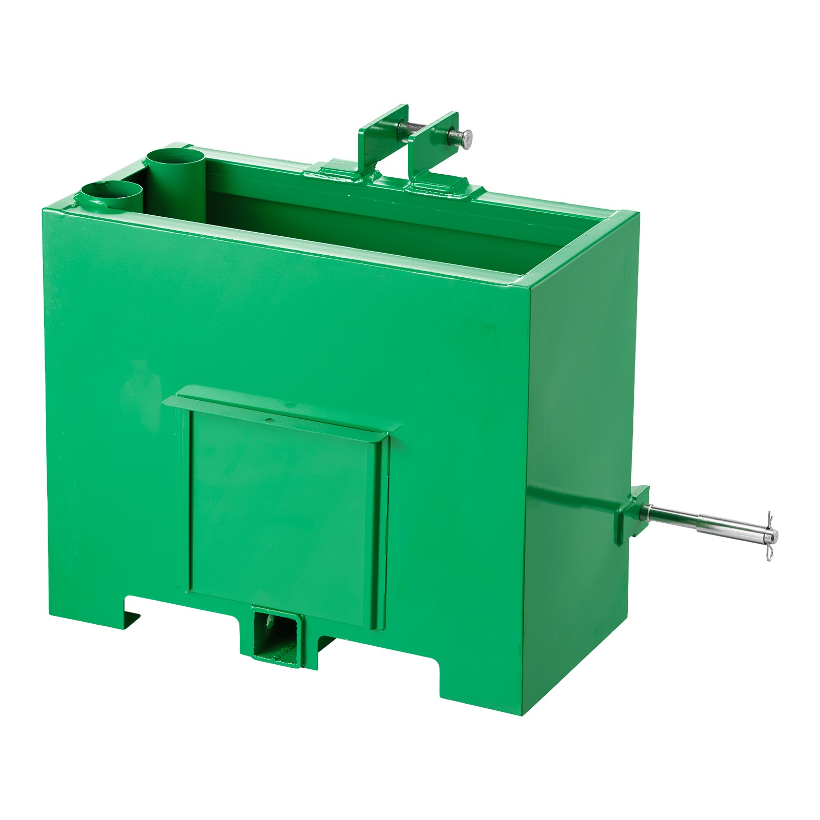 Ballast Box 3 Point Category 1 Tractor Quick Tach Hitch Counterweight Green