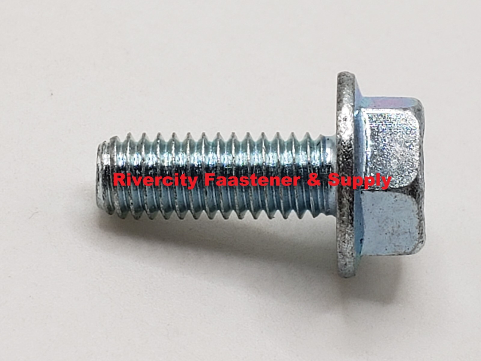 M6-1.0×16 Flange Bolts 6mm x 1.0 x 16mm Grade 10.9 Steel Screws M6x1.0 x 16
