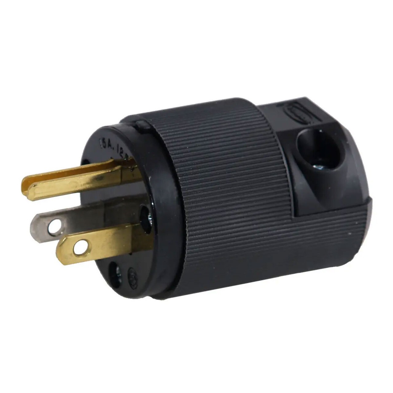 LOT 10x Hubbell HBL5266CM2 AC Male Edison NEMA 5-15P Plug 15A 125V Connector BLK