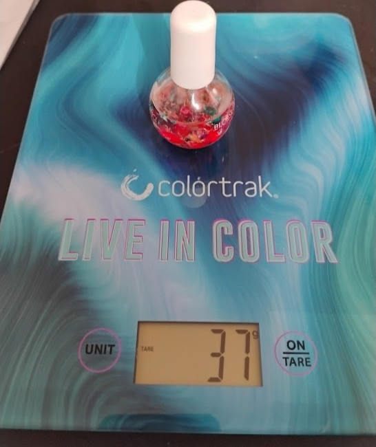 Colortrak Digital Scale *NEW* 11 lb Tempered Glass Scale lb/oz/mL/g/kg Stylist