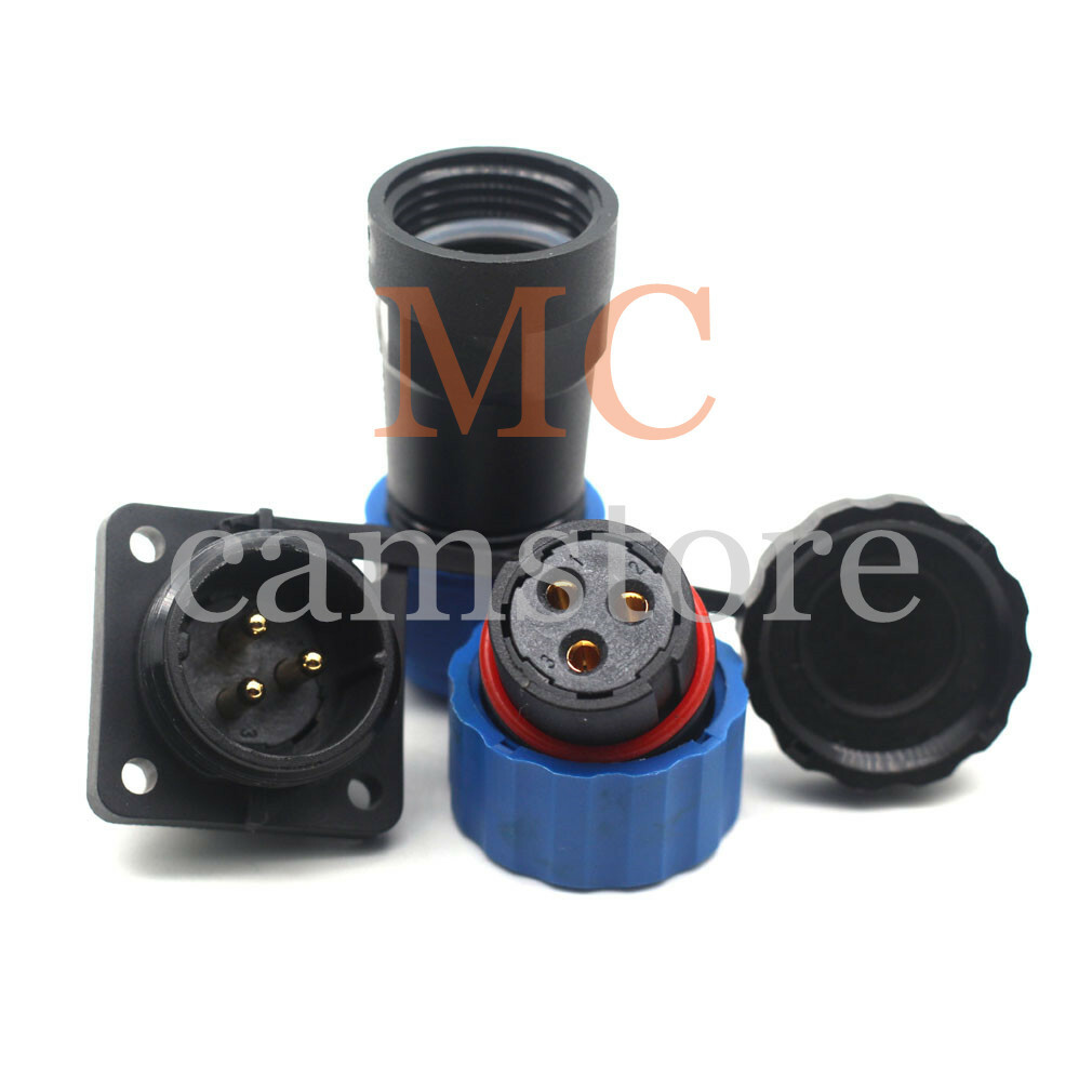 SD20 1-14pin Waterproof Connector, IP67 Electrical Aviation Industrial Plug