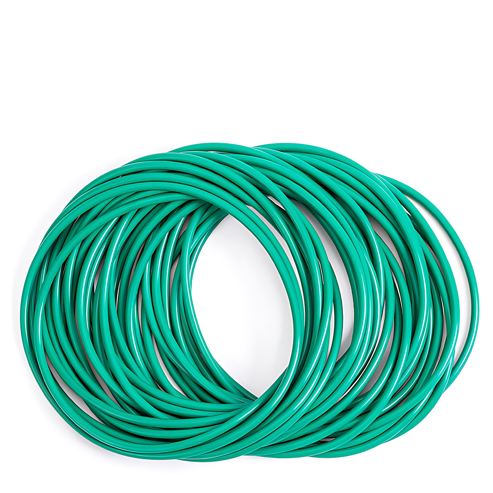6mm Cross Section O-Rings FKM Fluorine Rubber 28mm – 450mm OD Gasket Seals Green