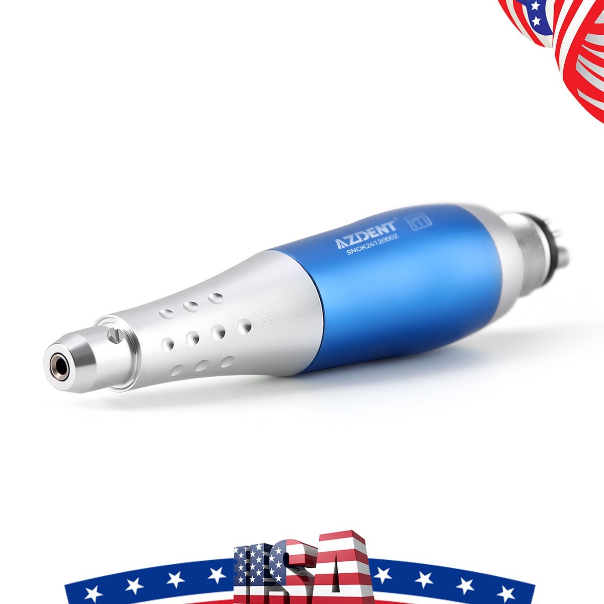 Dental Hygiene Prophy Handpiece Air Motor 4 Holes & 4:1 Nose cone