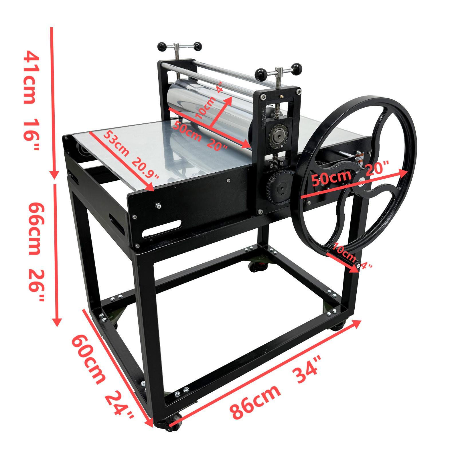 Printmaking Press Etching Machine 53x80cm Heavy-duty Print Make Plate Art