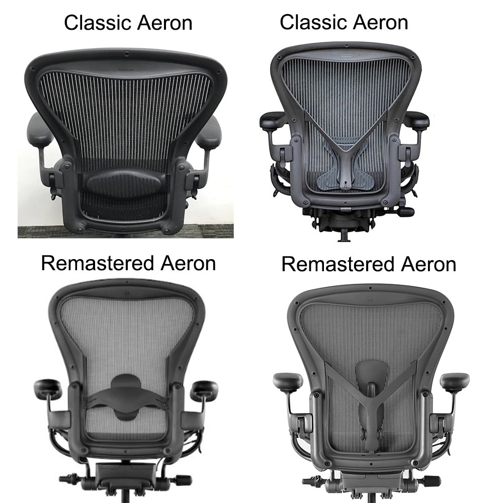Brand New Classic Vinyl Arm Pads Pair (Armpads) For Herman Miller Aeron Chair