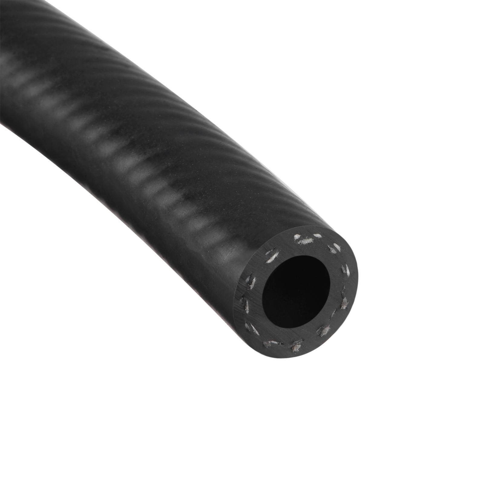 3/8″ ID Fuel Line Hose 2ft Black Rubber Oil Hose Tubing for Fuel System