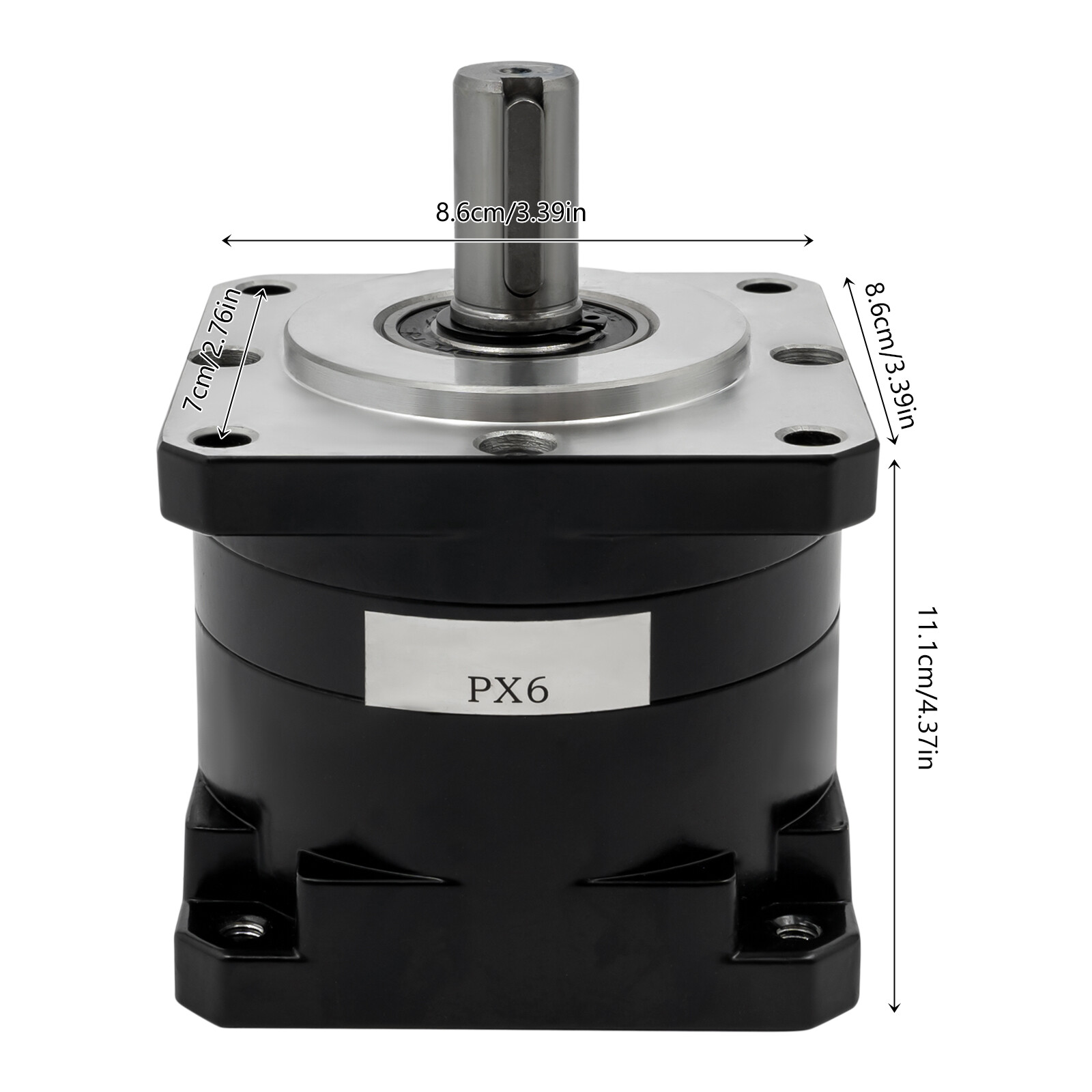 Ratio 6:1 Planetary Reducer Gearbox Speed Reducers for 86 Stepper Motor 40N??m