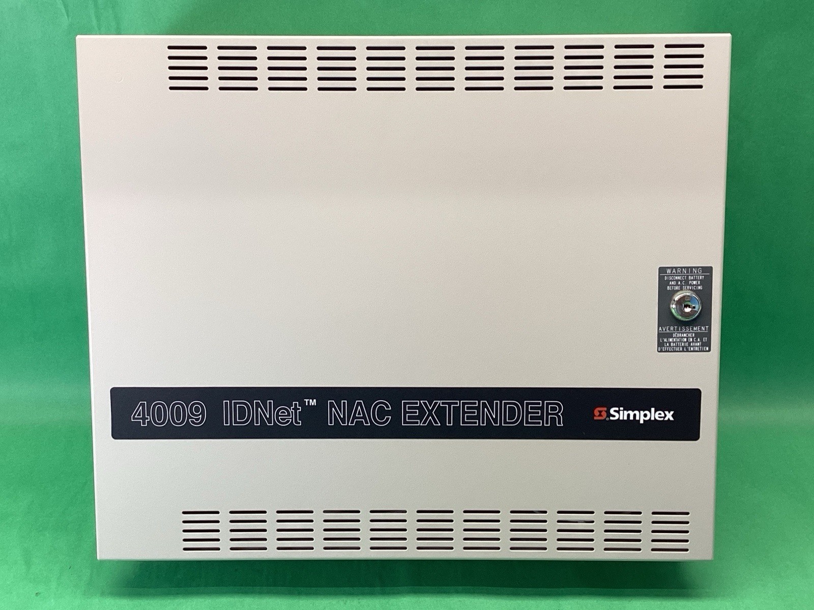 Simplex 4009 IDNet NAC Extender 4009-9201 Fire Alarm Panel – TESTED & WORKING