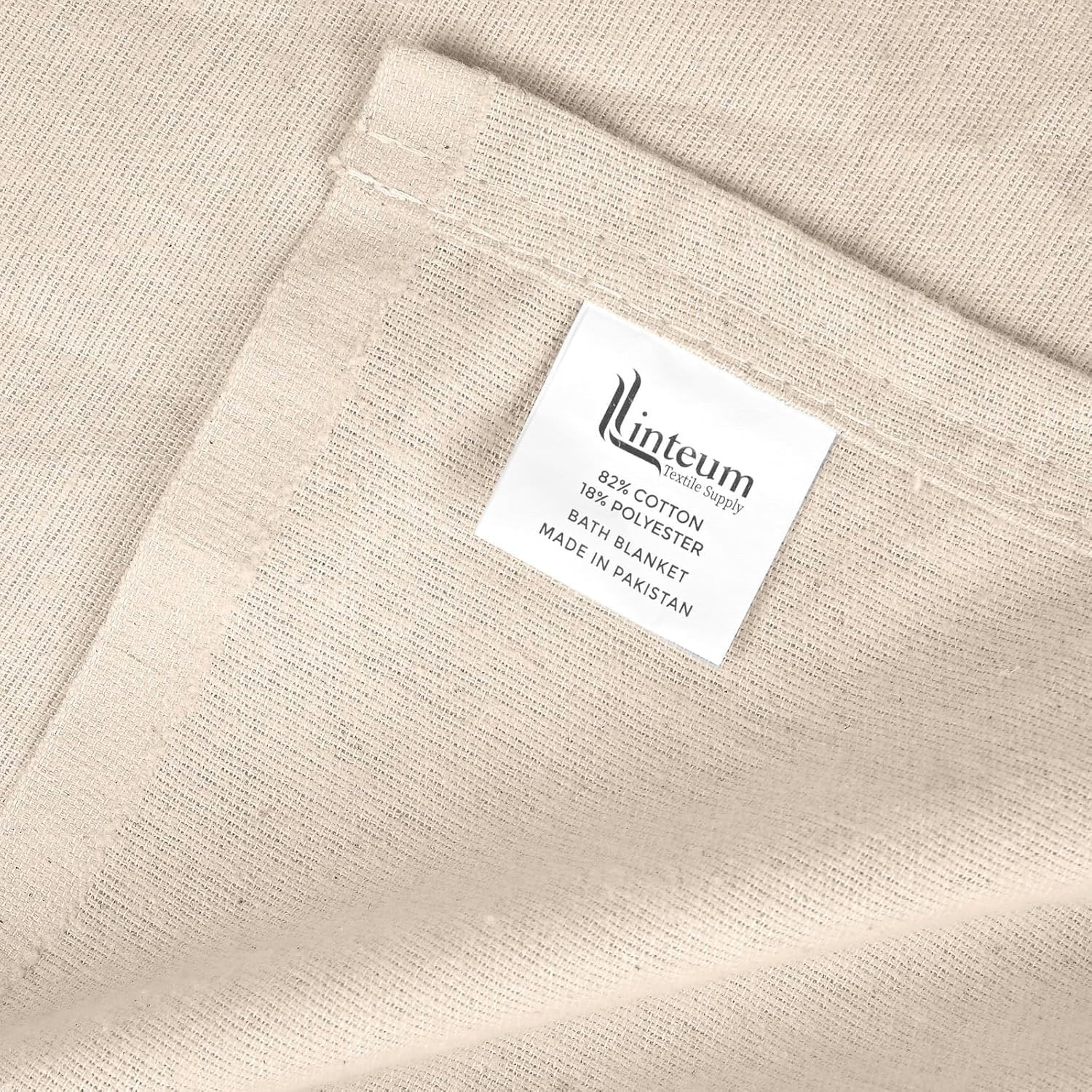 Linteum Textile Cotton Blended Hospital Patient Bath Blanket, Bed Bath Sheet,…