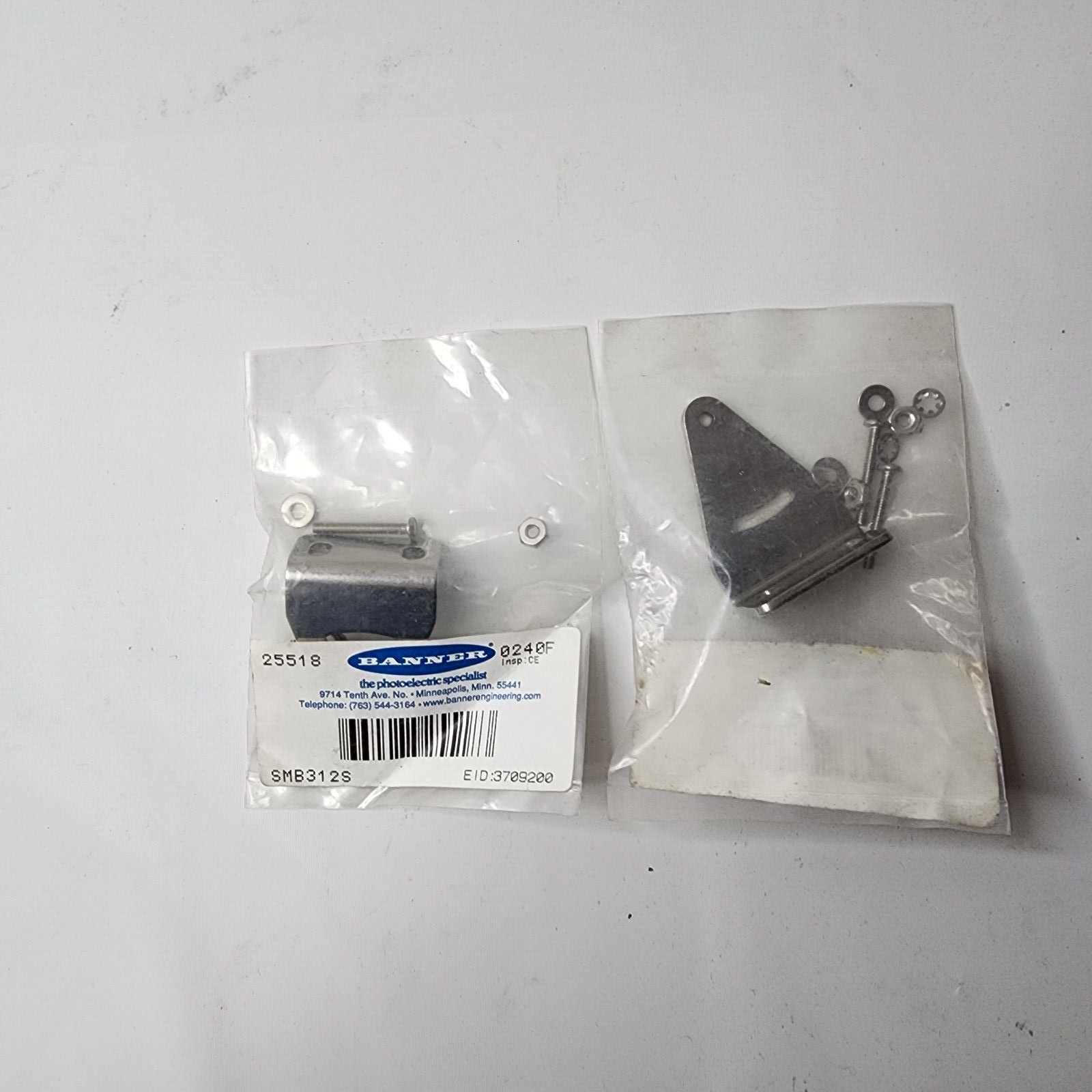 BANNER SMB312S 25518 Bracket (Lot of 2 as the Picture Shown)