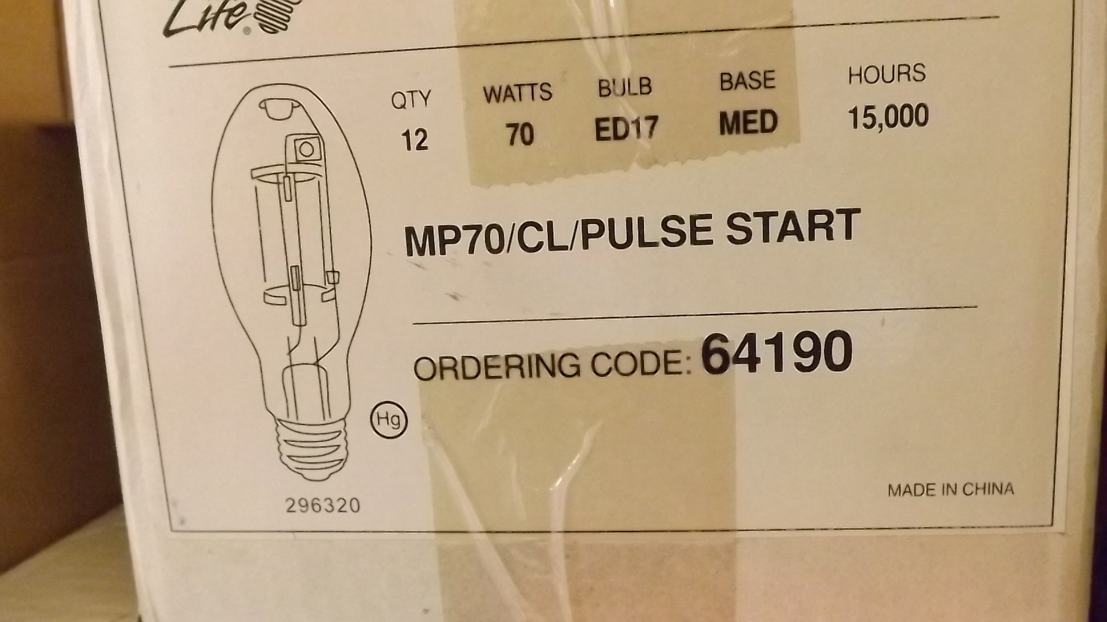 SUPERIOR LIFE MP70/CL/U/4K/PS/MED/M98 ONE BULB 14-f