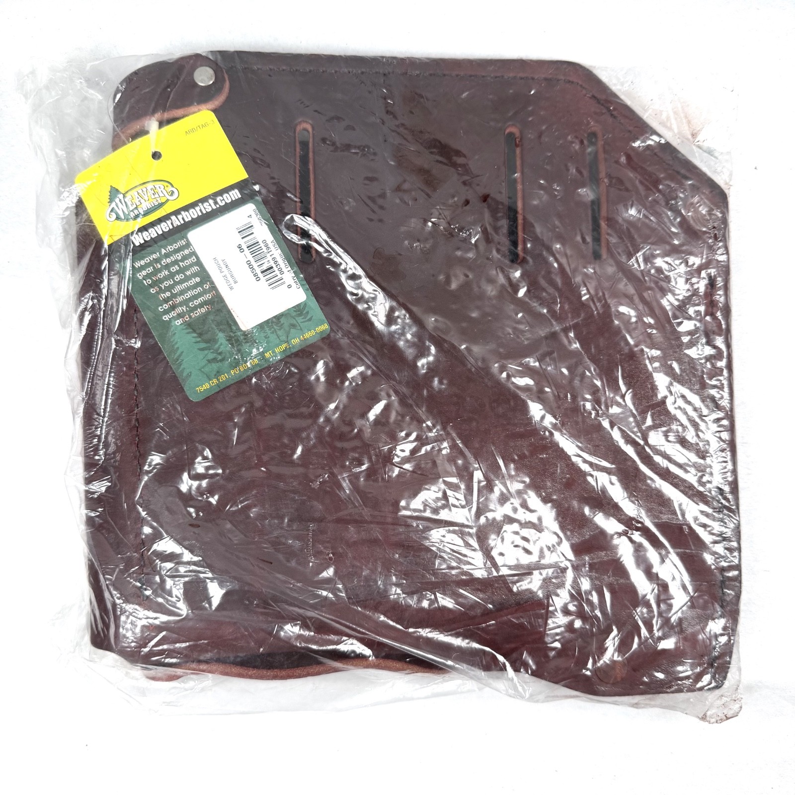 Weaver Arborist Belt Logging Tree Trimming Belt Wedge Pouch / Leather / New