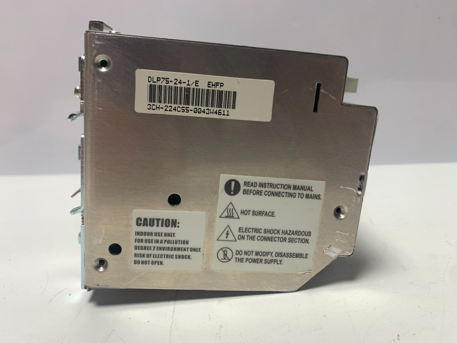 LAMBDA DLP75-24-1/E POWER SUPPLY 100/120VAC 1.9A 200/240VAC 1.1A 24VDC 3.1A