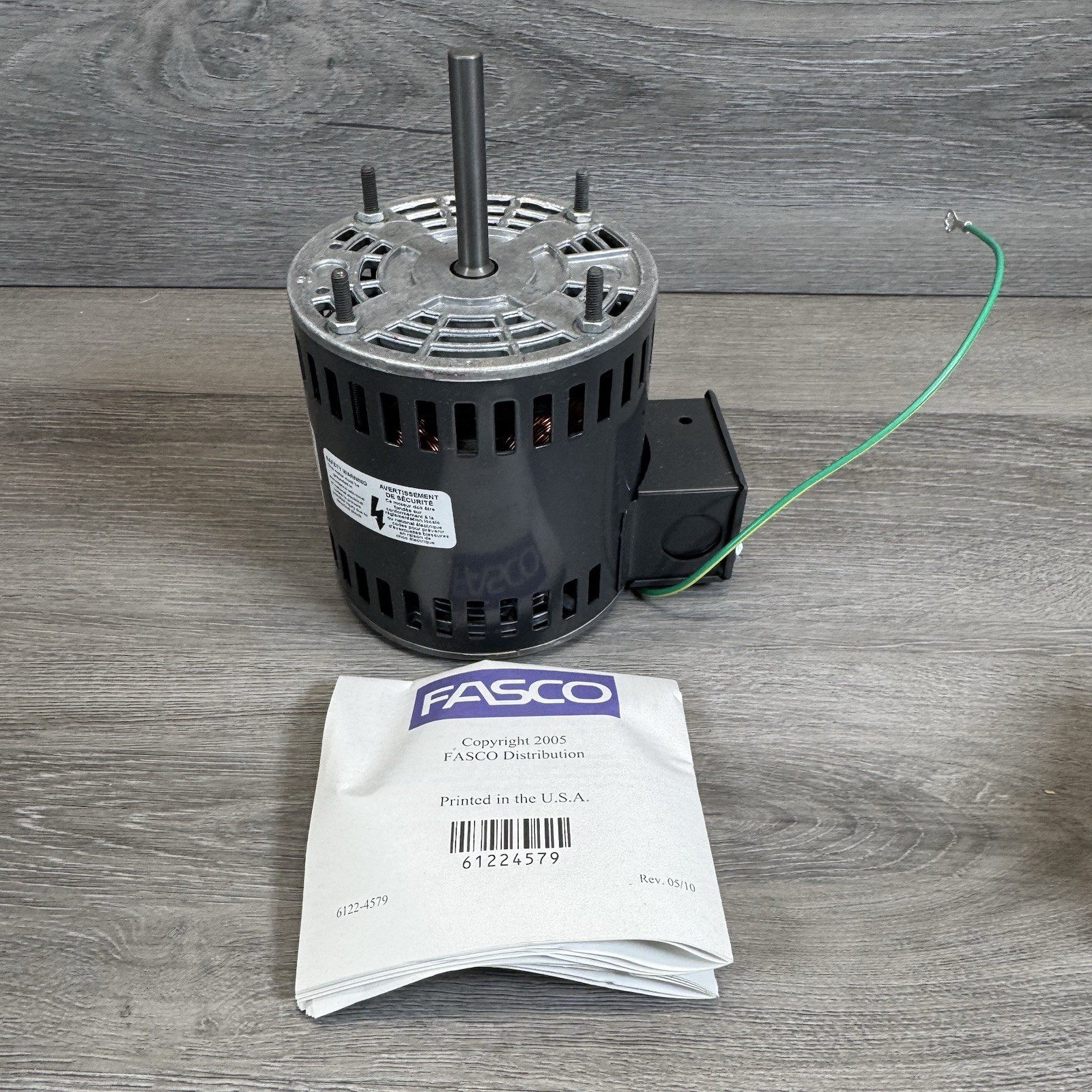 Fasco D1170 Shaded Pole Motor 1/15 HP 1550 RPM 115V