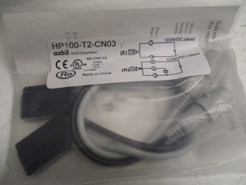 AZBIL HP100-T2-CN03 PROXIMITY SWITCH 12/24VDC NSMP