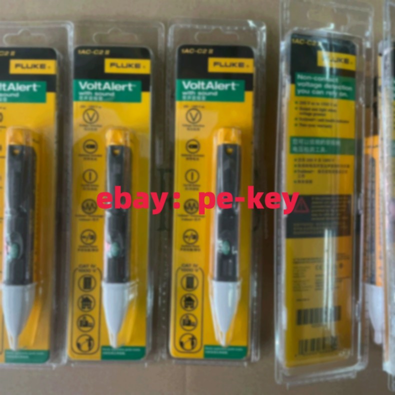 Fluke-1AC-C2 II VoltAlert Non-contact 90~1000V AC Voltage Detector Tester 4165/p