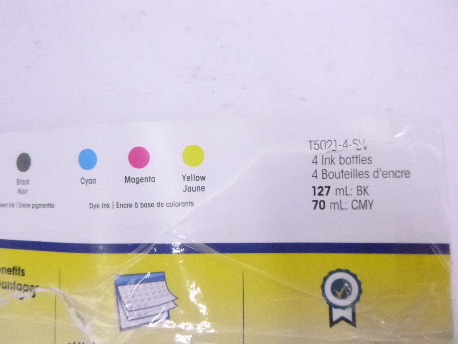 EXP. 09/2028 OEM Epson Ink Cartridge Combo Pack T5021-4-SV For ET-2700