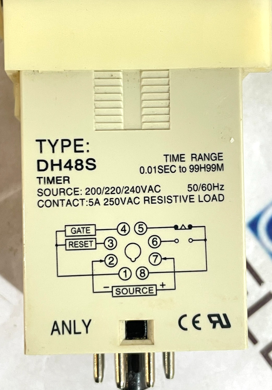 ANLY ELECTRONICS DH48S DIGITAL TIME DELAY RELAY 0.01S-99H&99MIN FREE FAST SHIP